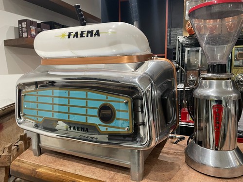 Faema vintage antique - antique, 2-group